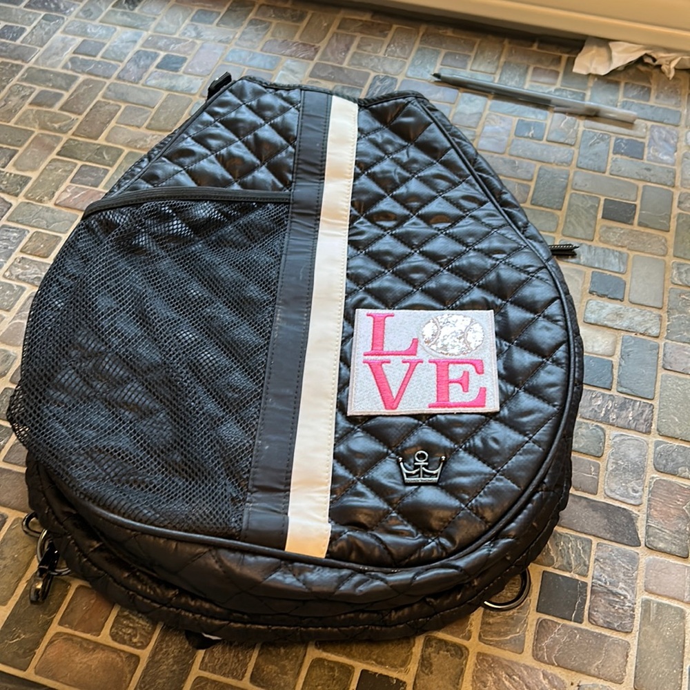 Oliver Thomas black tennis bag